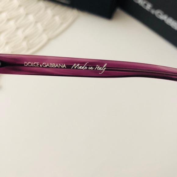 Dolce & Gabbana limited edition plum sunglasses